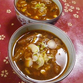 牛ばらキムチ豆腐スープ